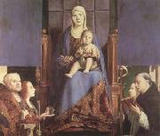 Antonello da Messina Sacra Conversazione (mk08) Spain oil painting artist
